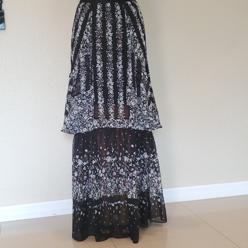 Beautiful chiffon tier skirt brand new